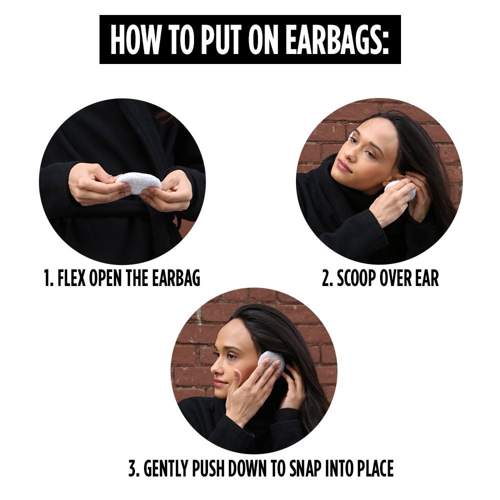 Earbags Bandless Ear Warmers