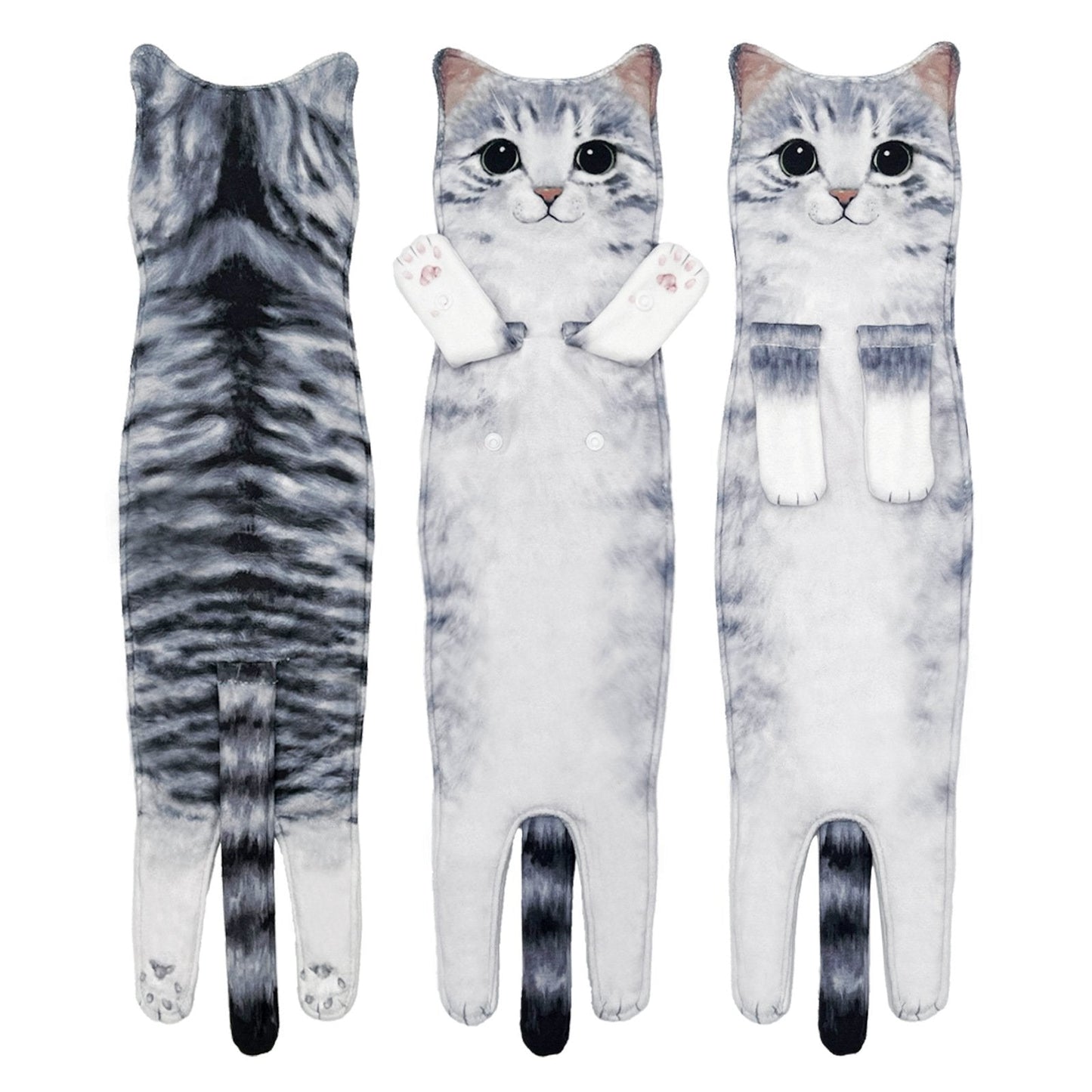 🎁 Early Christmas Sale🎅 Funny Cat Hand Towels
