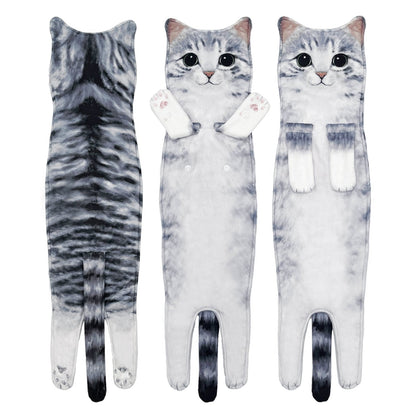 🎁 Early Christmas Sale🎅 Funny Cat Hand Towels