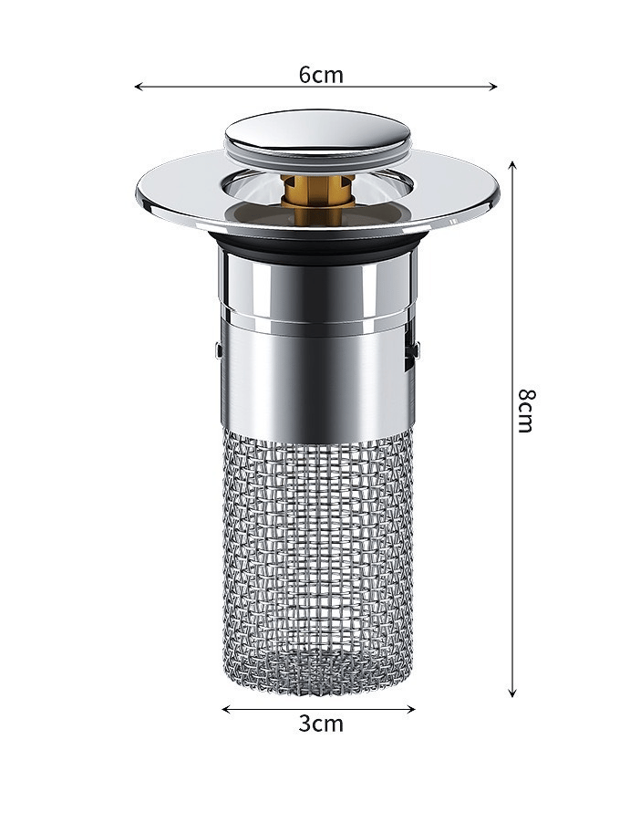 🔥Bathroom Sink Stopper Hair Catcher,  Bathroom Sink Drain Strainer ( BUY 1 GET 1 FREE）