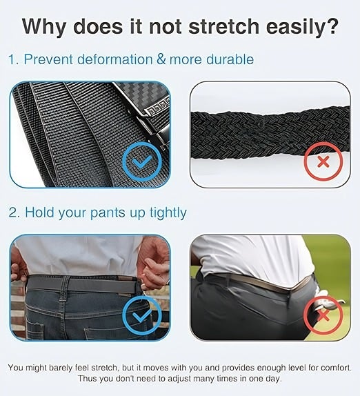 🔥EDC Nylon Ratchet Belt