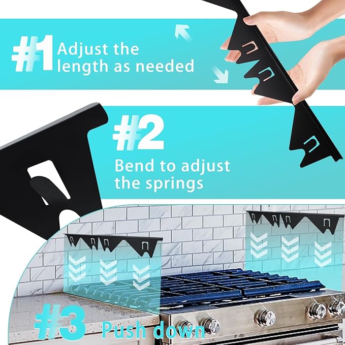 🔥Retractable Stainless Steel Stove Gap Covers