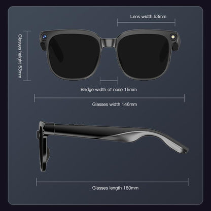 Tiktrove AI Smart Camera Glasses