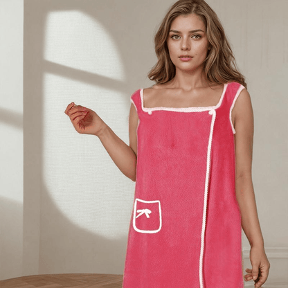 ✨ Women's Wearable Shower Skirt