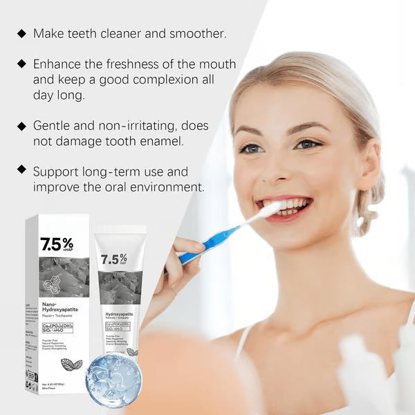 Fluoride-Free Hydroxyapatite Toothpaste 🦷✨🔬