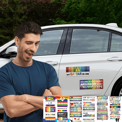 10 Pcs Funny LGBT Stickers Set🌈