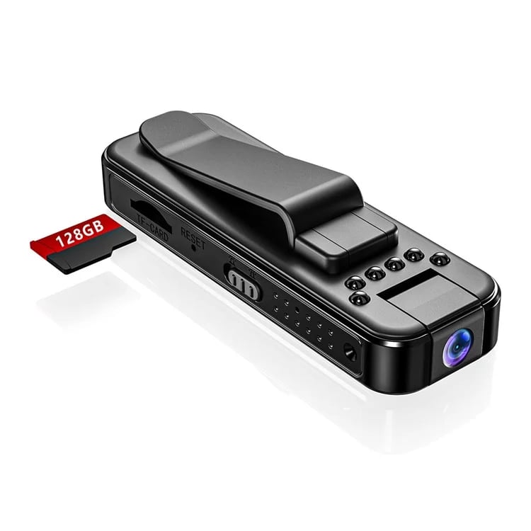 🏆🔥HD 1080P Rechargeable Mini Body Camera With Night Vison&Rotating Lens📷️