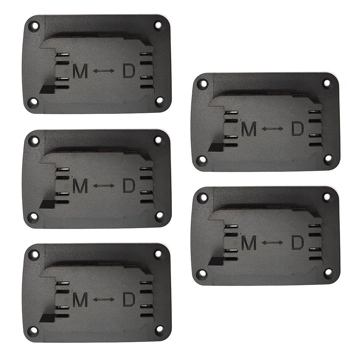 5Packs Tool Holders for TIKTROVE 14.4V/18V/20V & Milwaukee  M1818V lithium batteries tool mounting base electric drill
