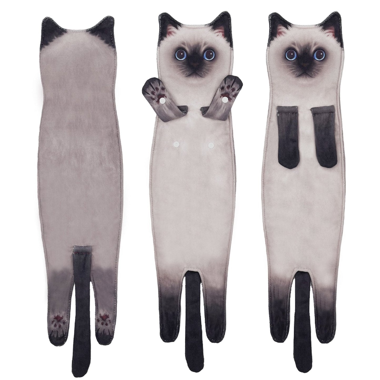 🎁 Early Christmas Sale🎅 Funny Cat Hand Towels