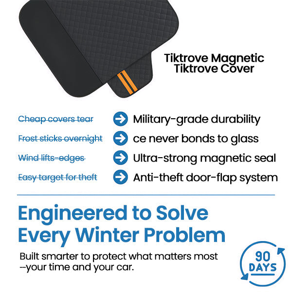 2-in-1 windshield cover