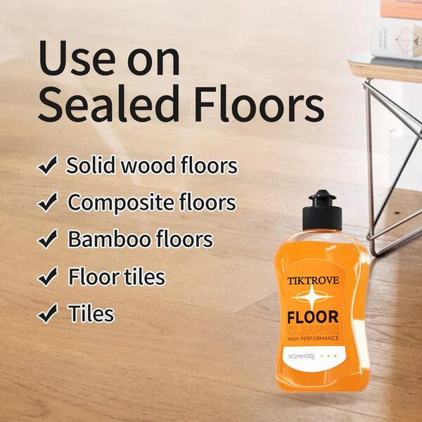 🔥Enzyme-Powered Mop Soap Long-Lasting Scent Floor Cleaner, Deep Cleans with No Residue, Fast Drying & Pet/Kid-Safe