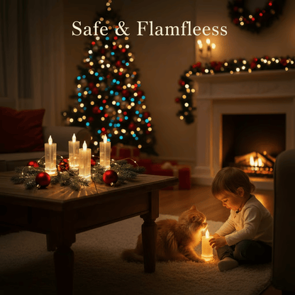 🕯️LED Crystal Candle Lights(2pcs in 1 set)