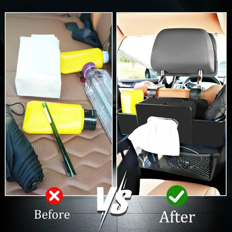 Multifunctional Car Back Seat Storage Organizer
