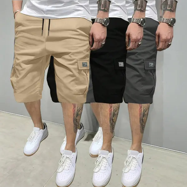 🔥Men’s Summer Lightweight 3-Pack Cargo Shorts with Multiple Pockets