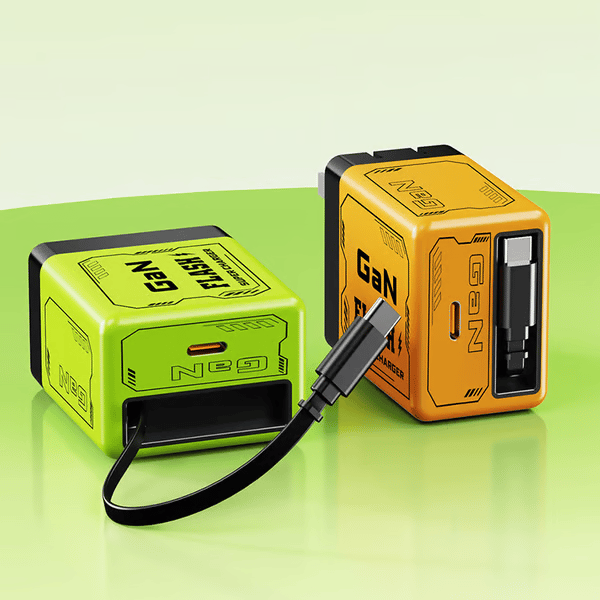 🔥W&O 2-in-1 GaN Compatible with 120W Fast Charger