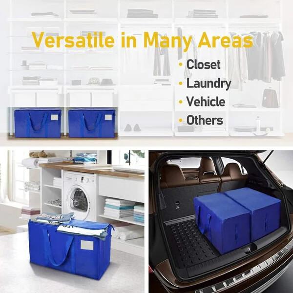 24 Gallon Extra Large Heavy Duty Foldable Moving Bags