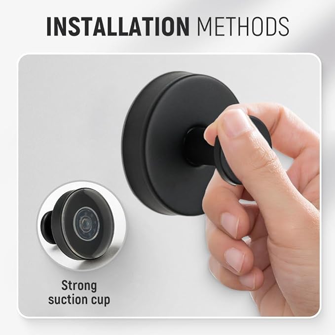 🔥 Stainless Steel Suction Cup Hooks (2X)