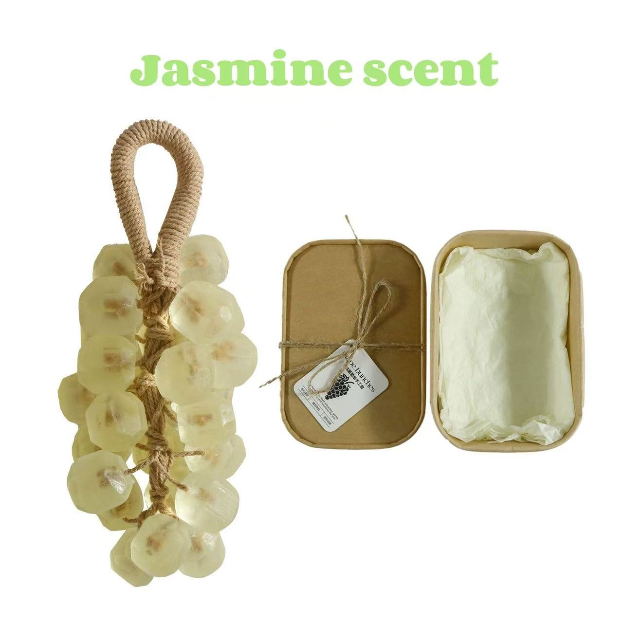 🔥Personalized Original Handmade Crystal Grape Soap Gentle Cleansing Soap  (Single string: 25 pieces)