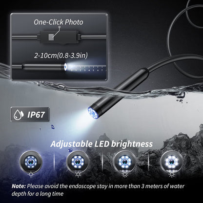 🔎 Plug-and-Play Endoscope Camera