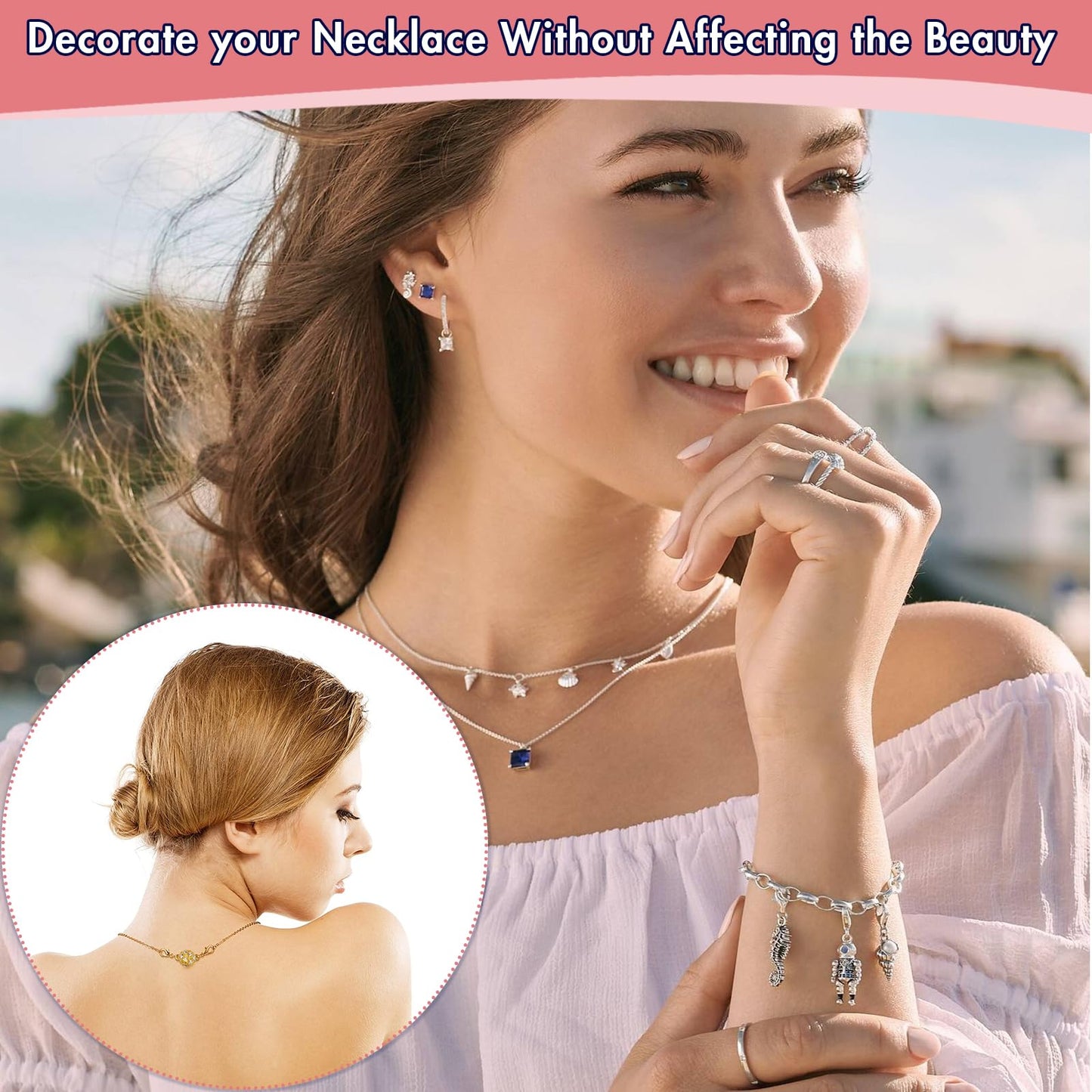 🔥Magnetic Necklace Clasps and Closures    1 Set ( 6 PCS )