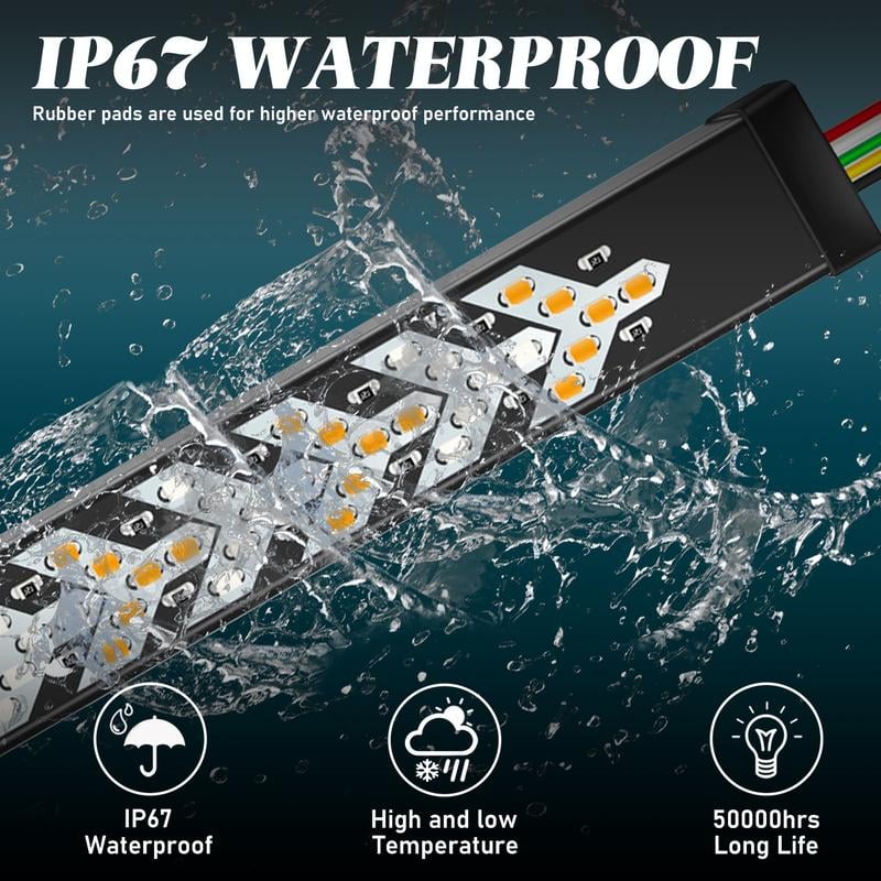 🔥60-Inch LED Tailgate Light Bar Strip✨Universal Fit for Trucks, SUVs & Cars