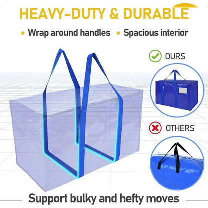 24 Gallon Extra Large Heavy Duty Foldable Moving Bags
