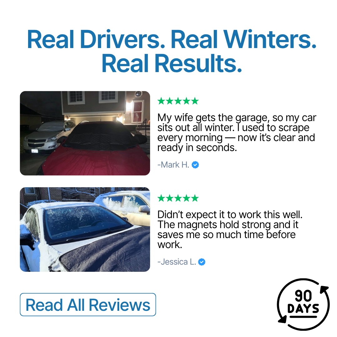 2-in-1 windshield cover