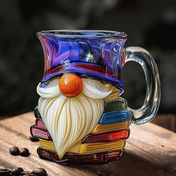 🎄🔥-📚 Ceramic Innovative 3D Painting Book Mug