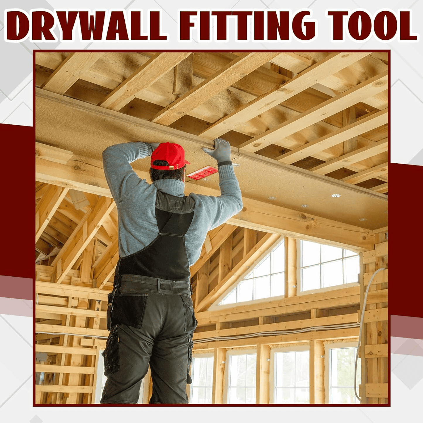 🔥Heavy Duty Drywall Fitting Tool (Set of 4)