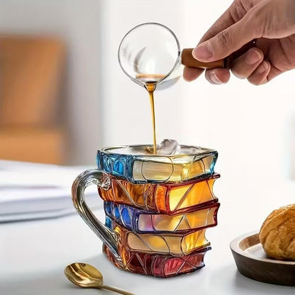 🎄🔥-📚 Ceramic Innovative 3D Painting Book Mug