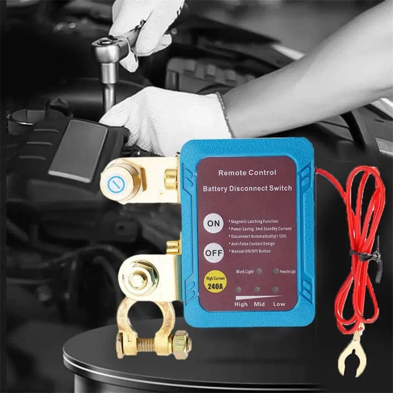 🔥⚡Remote control of car devices for anti-theft safety