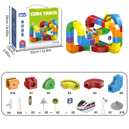 TIKTROVE 3D Train Routes