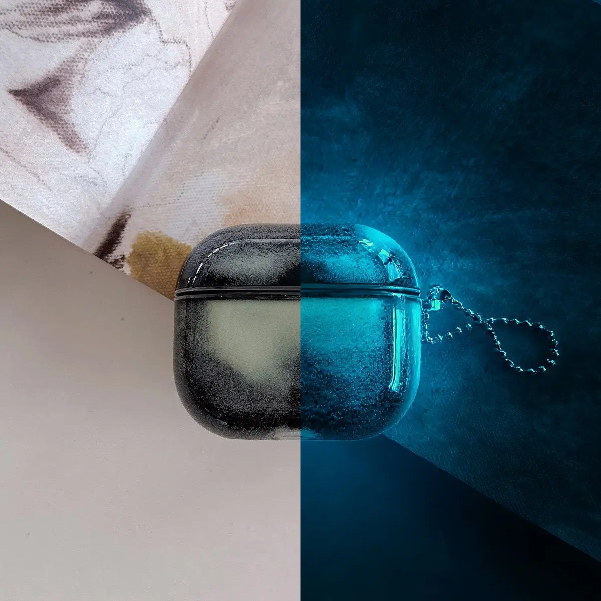 🔥ONLY TODAY 49% OFF🔥Luminous Quicksand AirPod Case