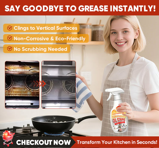 Heavy-Duty Kitchen Degreaser Foam Cleaner