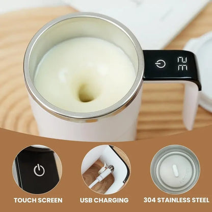 🔥🎁Electric coffee mug with a built-in LCD thermometer