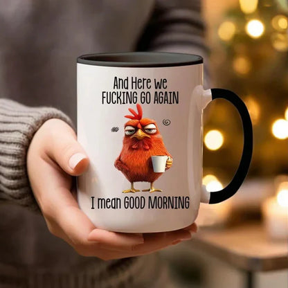 ?F-Caw-F Funny Chicken Mug