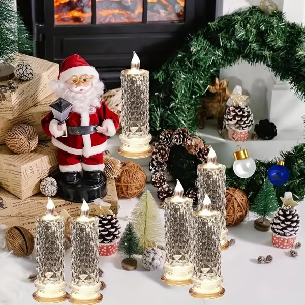 🕯️LED Crystal Candle Lights(2pcs in 1 set)