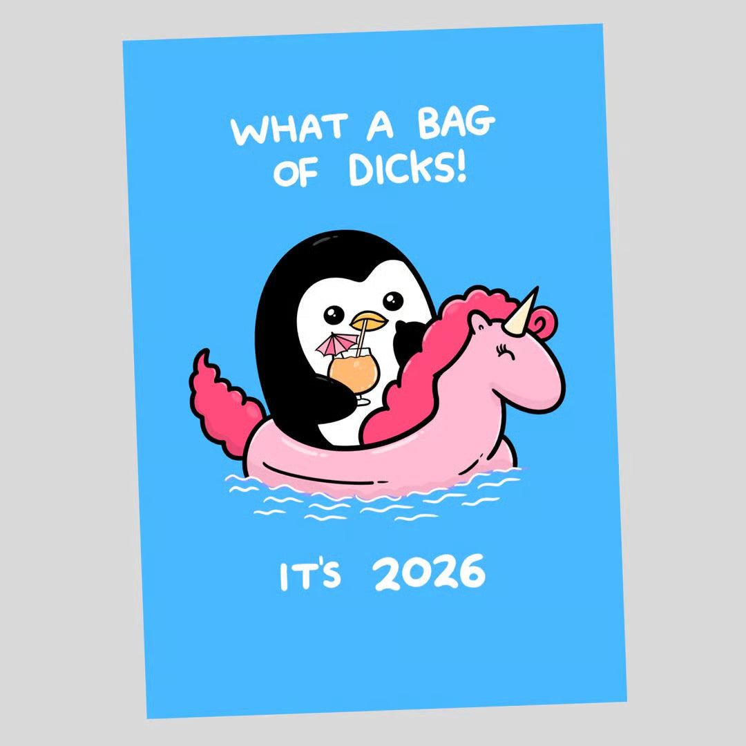 Wall Calendar 2026📆 Offensively Cute & Unapologetically Fun! 🌞