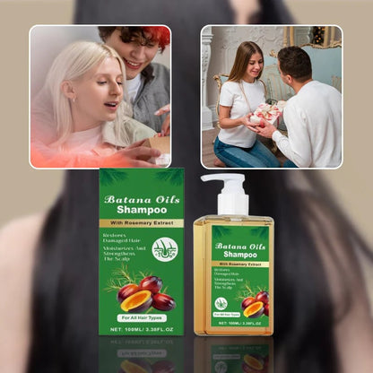 Batana Oil Shampoo with Rosemary Extract
