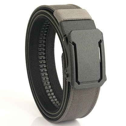 🔥🔥Upgraded version thickened double-layer nylon tactical belt with automatic buckle