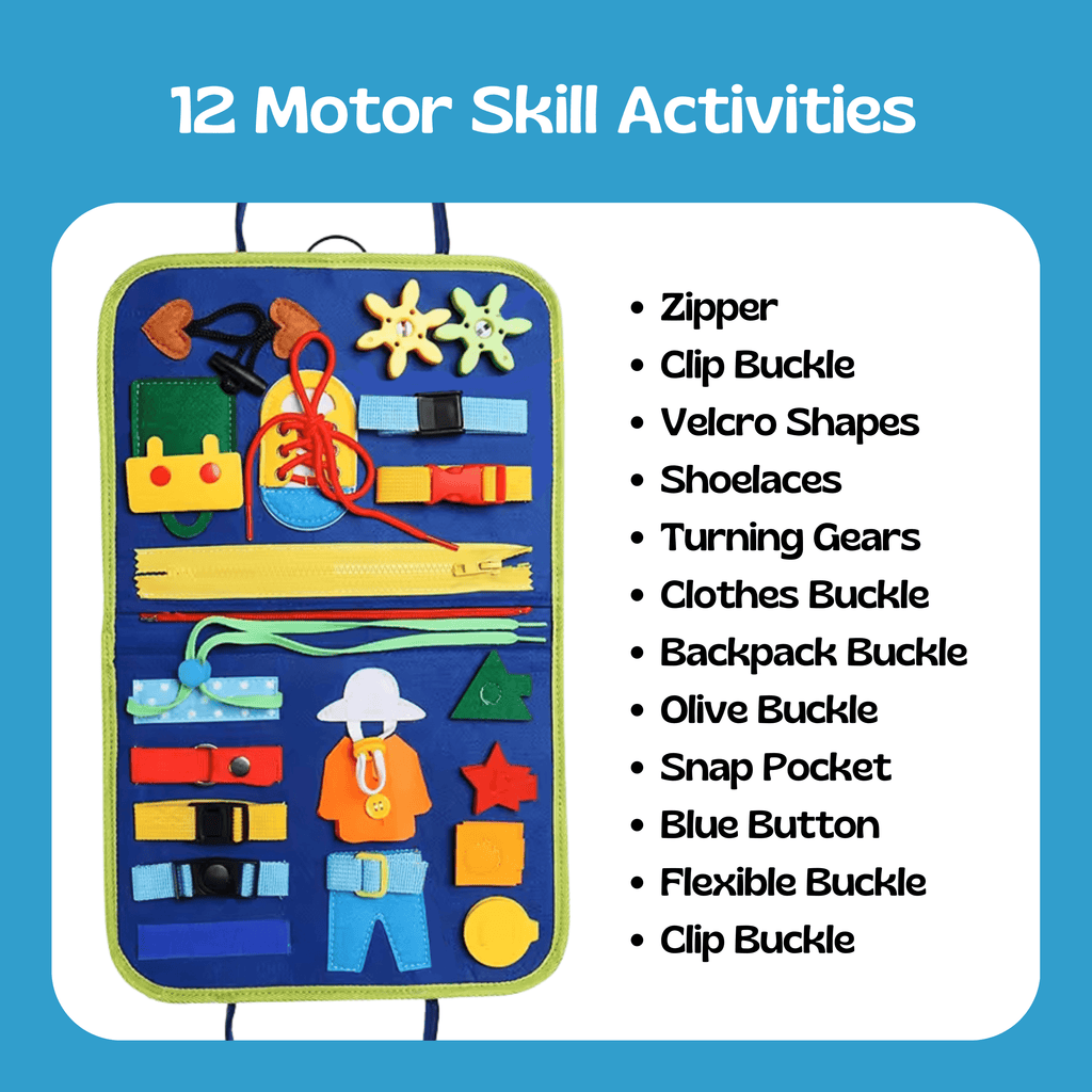 Tiktrove Montessori Busy Board