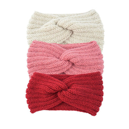 Knitted Winter Headband Set