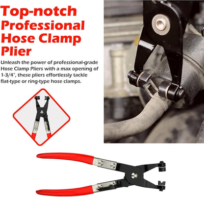 🔧 4-Piece Hose Clamp Pliers Set – Professional Automotive Repair Tools