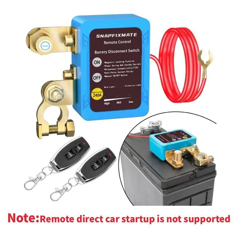 🔥⚡Remote control of car devices for anti-theft safety