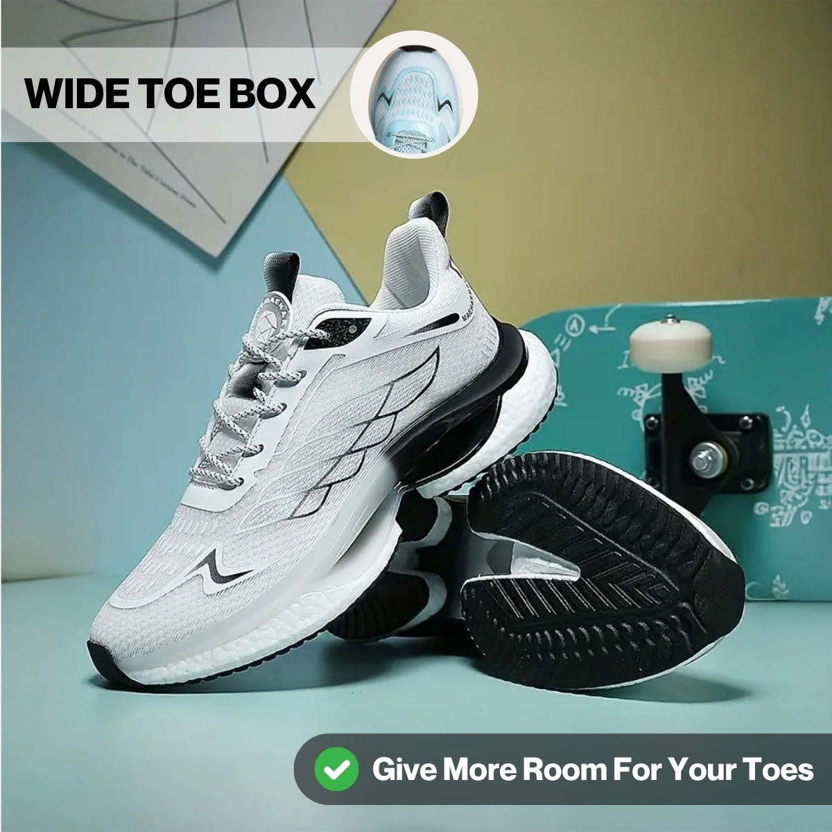 Hands Free and Supportive Walking Shoes