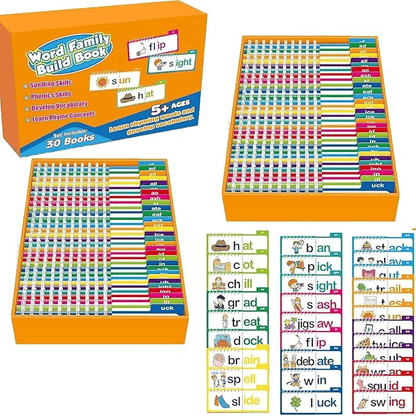 🔥🔥30 Read and Rhyme Flip Books