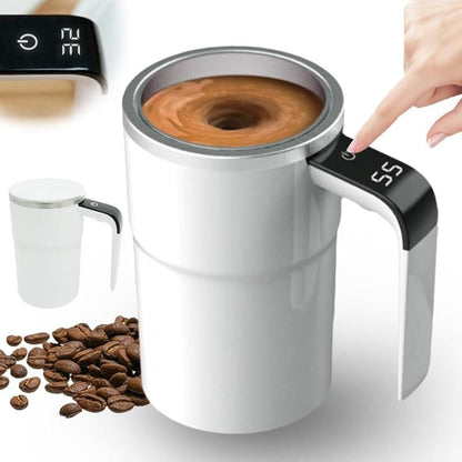 🔥🎁Electric coffee mug with a built-in LCD thermometer