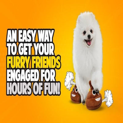 🎁Lowest price ever💥Funny Talking Poop Plush Toy – Makes Fart Sounds!