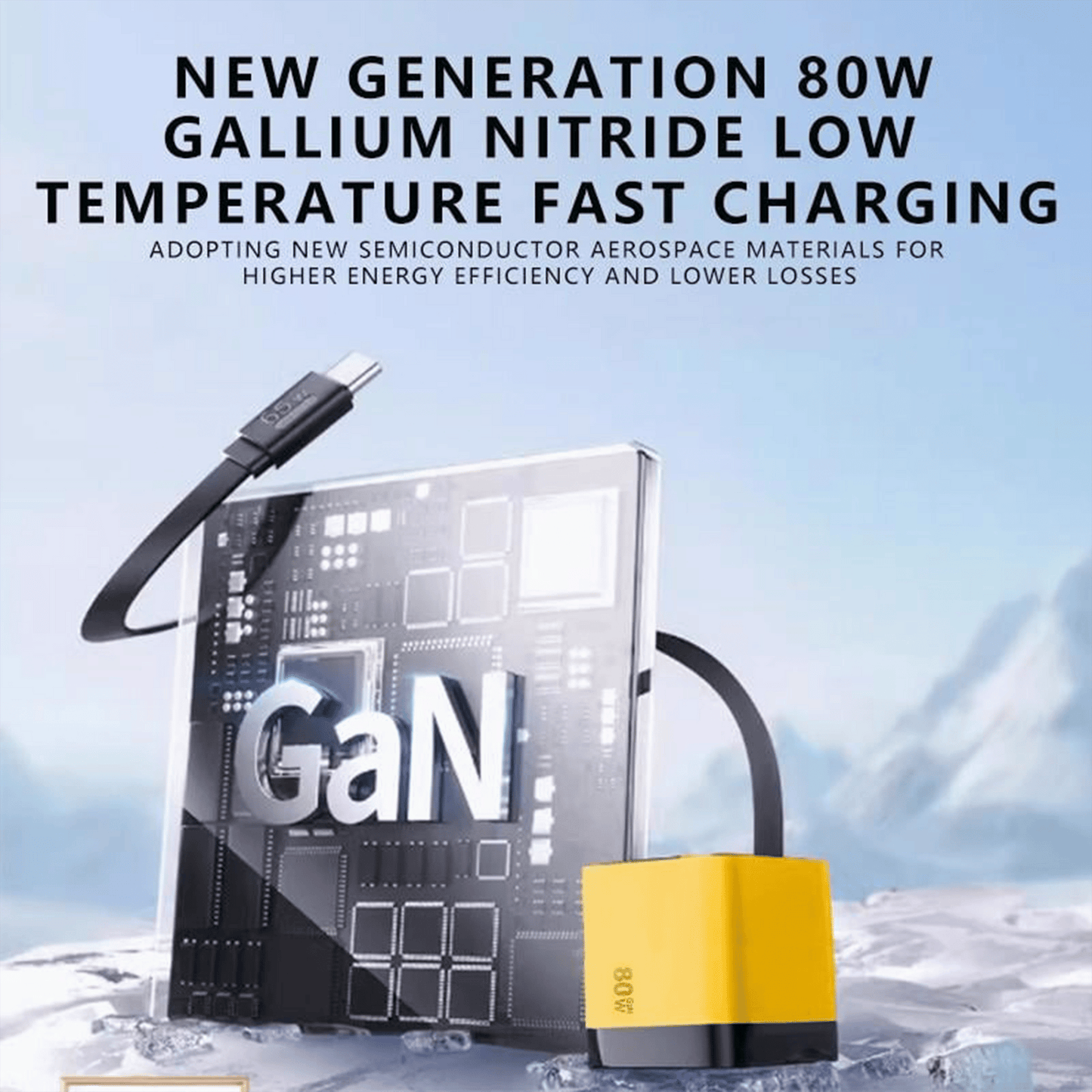 3 in 1 Charger Retractable 80W MAX Fast