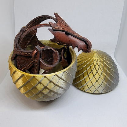 Leather Hand Dragon Cuff